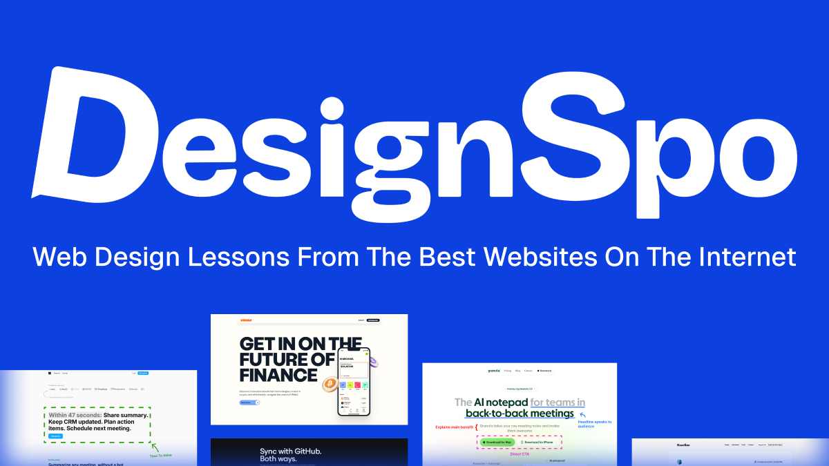 Web Design Lessons From The Best Websites On The Internet - DesignSpo