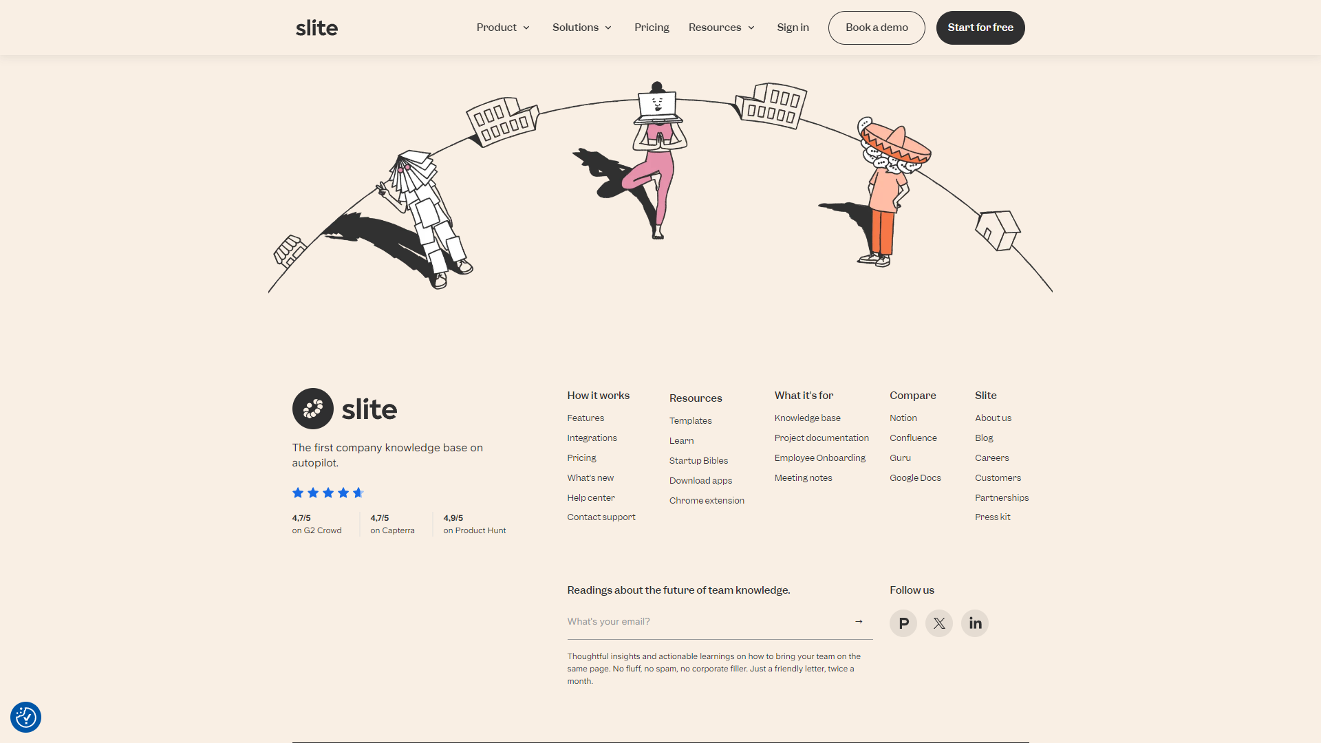 slite.com-Slite-SaaS-Footer